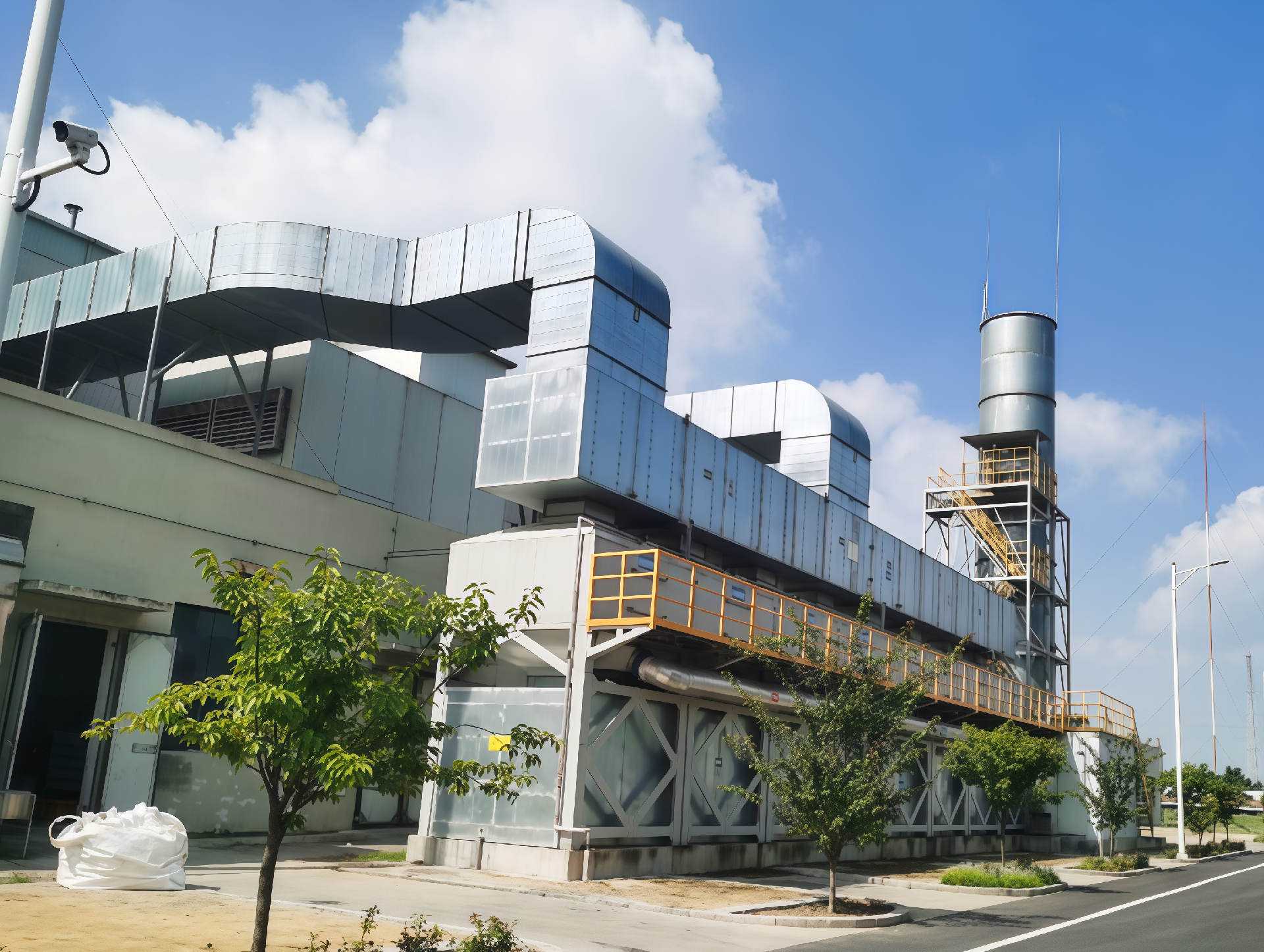 沸石转轮+催化燃烧装置(CO) 沸石转轮+催化燃烧装置(CO)