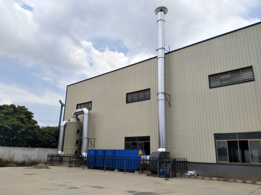 宿迁市腾达电子有限公司喷漆废气处理设计方案